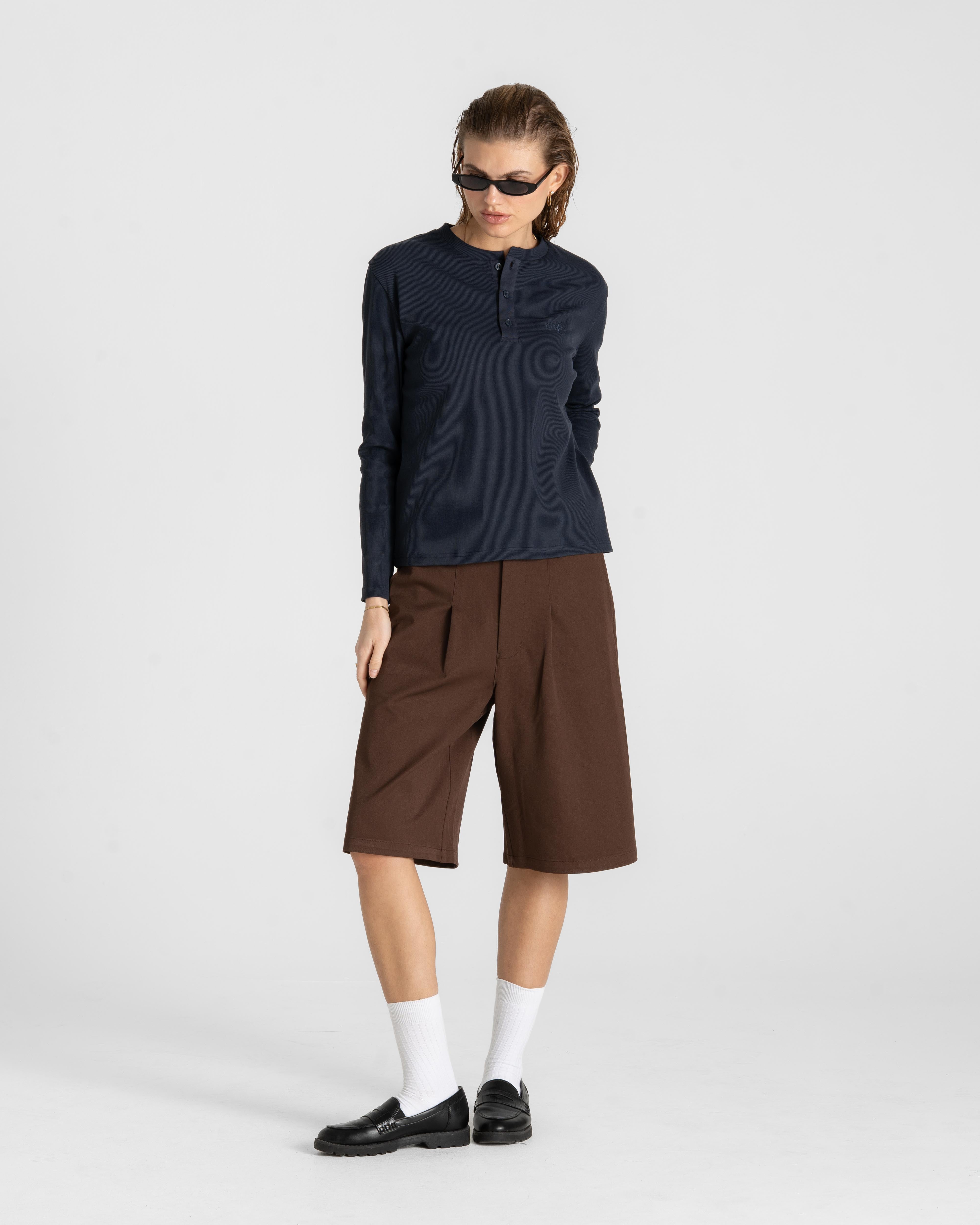 Bermuda Shorts Brown Dame